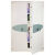 Phoenix Veiligheidskluis met Sleutelslot FS1923K 772L 1950 x 1250 x 585 mm Wit