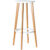 Paperflow Barkruk Woody Wit 2 stuks