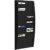 Paperflow Wandfolderhouder Double A4 273 x 129 x 1120 mm Zwart