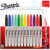 Sharpie Fine Permanent marker Fijn Ronde punt 1 mm Kleurenassortiment 12 Stuks