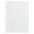 Niceday Showtassen A4 Glashelder Transparant 55 Micron PP (Polypropeen) Boven 23 Gaten 100 Stuks