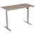 euroseats Zit-sta bureau 1-motor Eiken 1.600 x 800 x 730 – 1.210 mm grijs (1 motor) tabletop robson 160 x 80