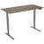 euroseats Zit-sta bureau 2-motor Eiken 1.800 x 800 x 620 – 1.250 mm grijs tabletop logan 180 x 80
