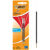 BIC 4 Colours Balpen navulling 0,4 mm 2 Stuks Rood