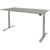 Schaffenburg Zit-stabureau Dextro Basic Grijs, aluminium 180 x 80 mm 75 – 125 cm 25 mm