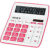 Genie Bureaurekenmachine 840 P 10-cijferige display 30 x 106 mm Roze