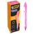 BIC Gel-ocity Quick Dry gelpen roze Medium 0,30 mm navulbaar 12 stuks