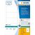HERMA Inkjet Etiketten 8805 Wit Rechthoekig 88,9 x 46,6 mm 100 Vellen van 12 Etiketten