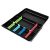 6 vaks Exacompta Ladekastje organizer Eco Kunststof Assorti 24,6 x 29,8 x 3,6 cm