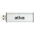Ativa USB-stick 2.0 OFD1083097 256 GB Zilver, zwart