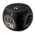 ewent Stekkerdoos met USB Poorten EW3938 Power Block Duitse stopcontacten 1,5 m Zwart