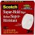 Scotch Super-Hold Tape Plakband 19 mm x 25,4 m Transparant Super sterk
