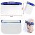 ExaClair Gelaatsschermen Exascreen 80358D Transparant Acryl 220 x 330 x 22 mm 10 Stuks