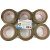 Office Depot Heavy Duty Verpakkingstape Low Noise 50 mm x 100000 m Bruin 6 Stuks