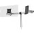 Durable Dubbele monitorarm voor 1 scherm en 1 tablet 508823 Zilver Aluminium 445 x 780 x 190 mm