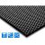 Casa Pura Buitenmat Padua Polyester, vinyl Zwart 5000 x 1800 mm