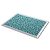 PROFESSIONAL LINE droogloopmat Hygienic Aluminium, Vinyl turquoise 680 x 480 mm