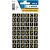 HERMA 4130 Letter A-Z Etiketten 13 x 13 mm Goud, Zwart 10 Pak van elk 2 vellen a 48 stickers. Totaal 960 Etiketten