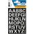 HERMA 15557 Letter A-Z Etiketten 15 mm Wit 10 Pak a 2 vellen a 36 per vel. Totaal 360 Stickers