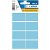 HERMA 3693 Multifunctionele etiketten Blauw 25 x 40 mm 10 Pakken à 400 Etiketten