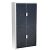 Paperflow Roldeurkast Gecoat Zwart, wit 1.100 x 415 x 2.040 mm