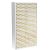 Paperflow Roldeurkast Hollywood Goud, wit 1.100 x 415 x 2.040 mm