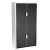 Paperflow Roldeurkast Schoolbord Zwart, wit 1.100 x 415 x 2.040 mm
