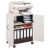 DURABLE Kopieer- en printerkast Lichtgrijs 528 x 748 x 400 mm
